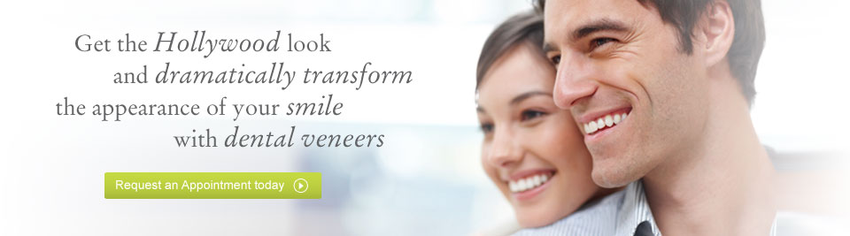 Request a dental veneers appointment